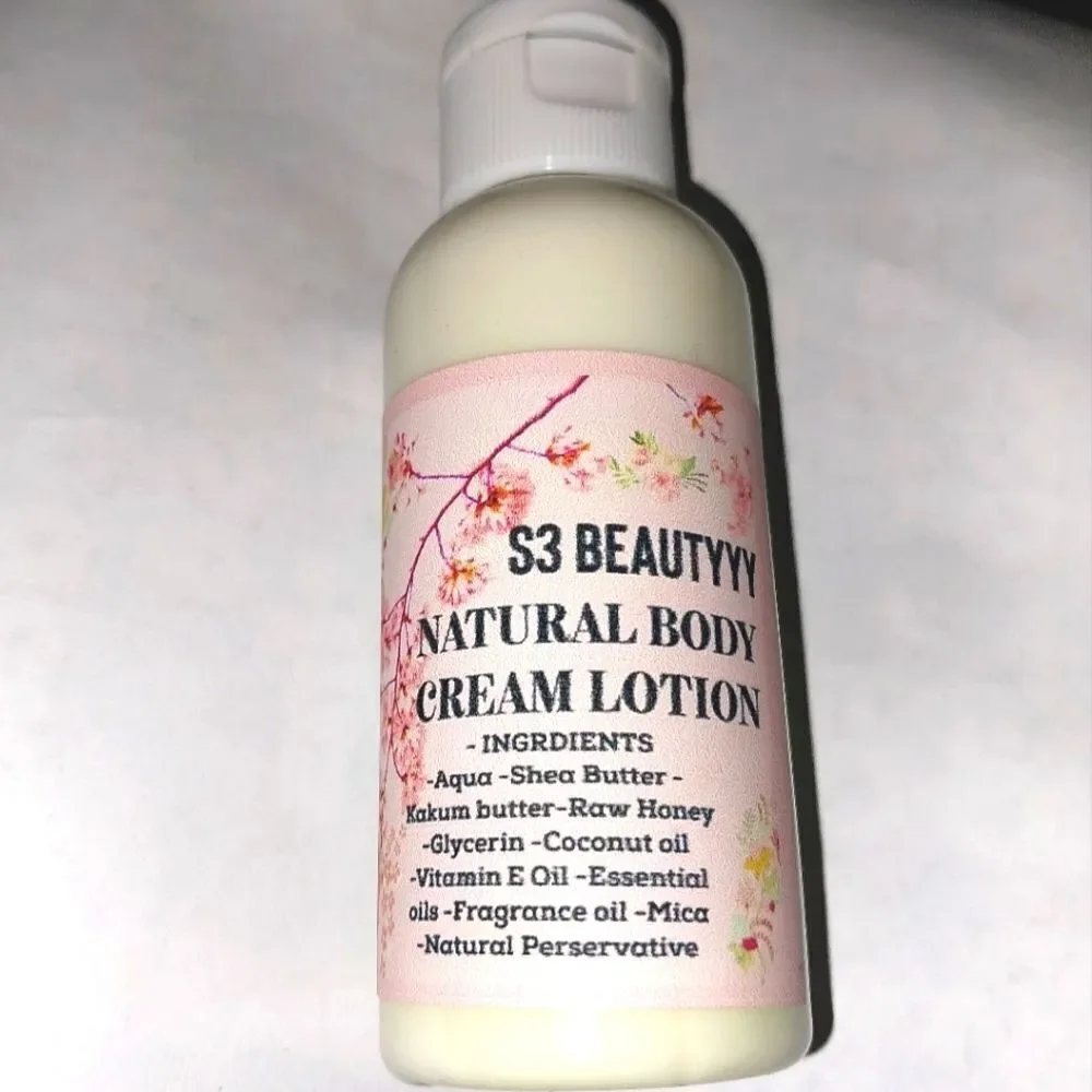Hand crafted Sandalwood natural body cream lotion